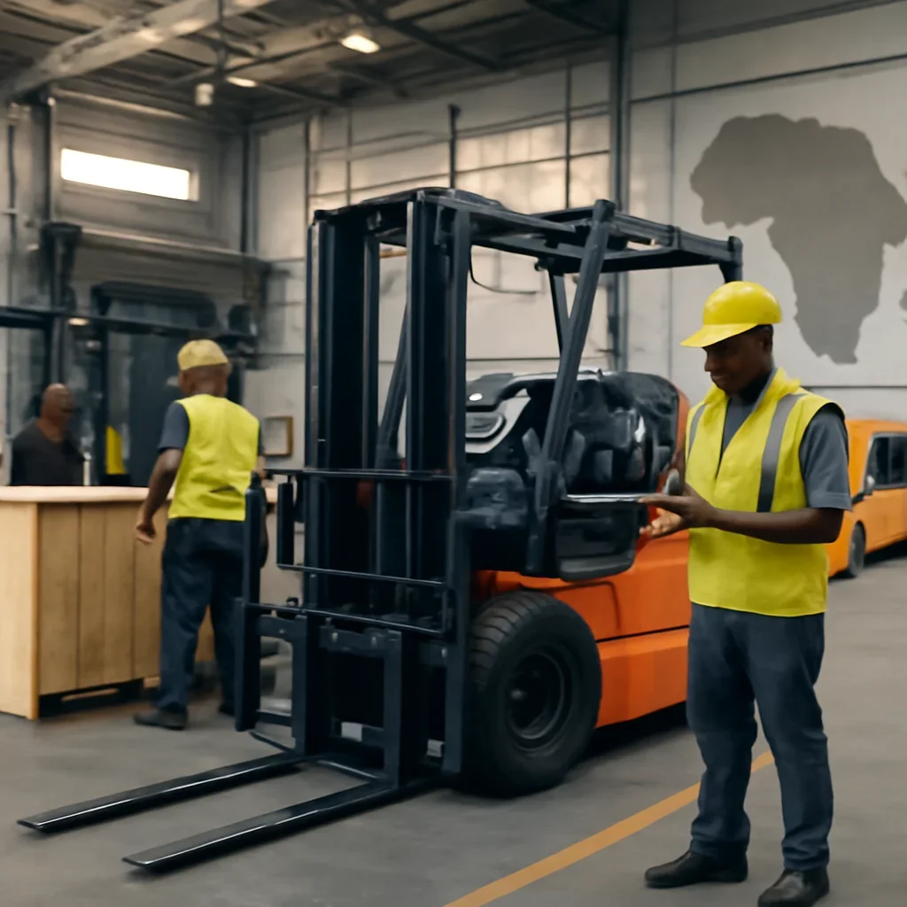 Equipment and operations related to Buying Forklifts for Africa, Latin America, and the Middle East