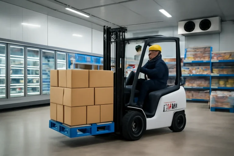 How Supermarkets Can Optimize Cold-Chain Material Handling support from IMS Forklifts