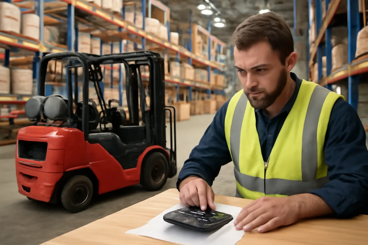 How to Estimate the Cost of Forklift Downtime support from IMS Forklifts