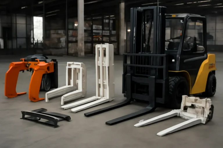 Forklift Attachment Guide: Clamps, Extensions, and More support from IMS Forklifts