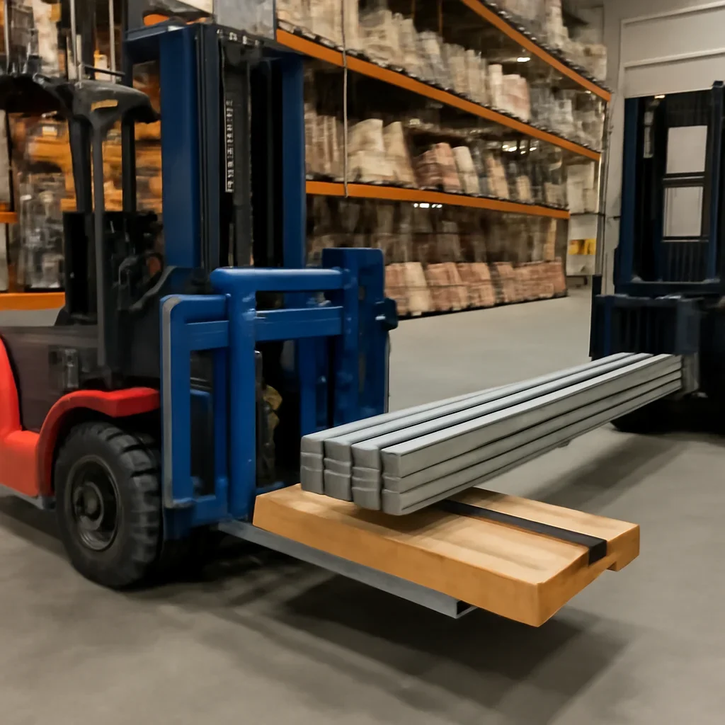 Equipment and operations related to Forklift Attachment Guide: Clamps, Extensions, and More