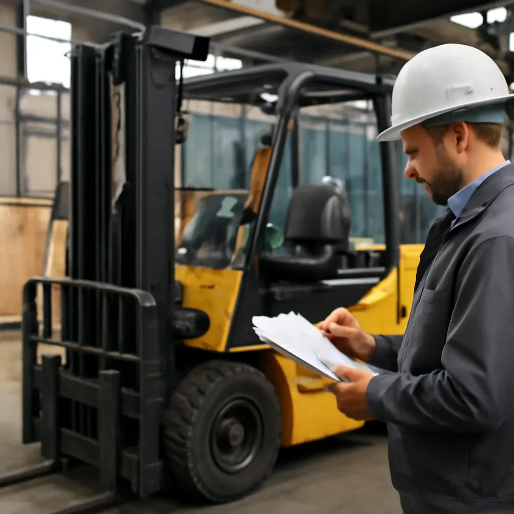 Equipment and operations related to Forklift Export Checklist for First-Time Buyers
