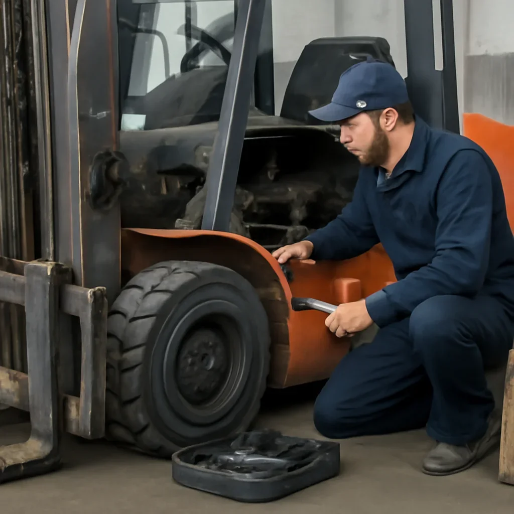 Equipment and operations related to Common Forklift Maintenance Mistakes That Cause Downtime