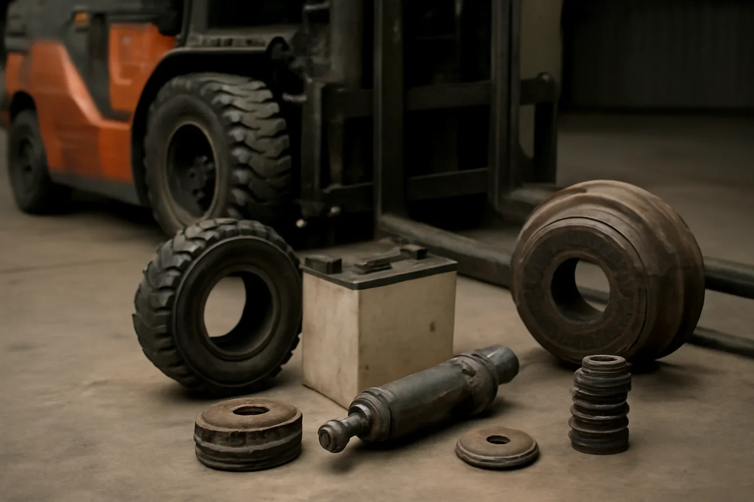 Forklift Parts That Wear Out Fastest support from IMS Forklifts