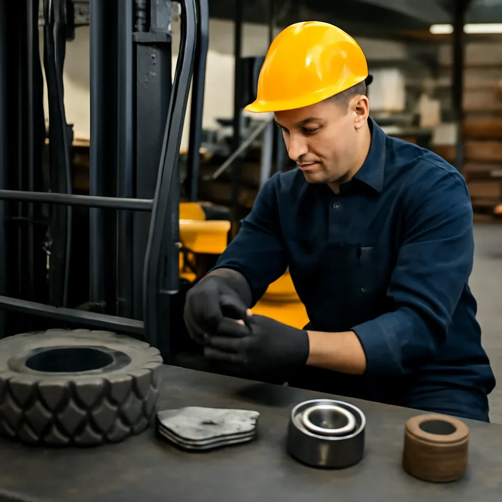 Equipment and operations related to Forklift Parts That Wear Out Fastest
