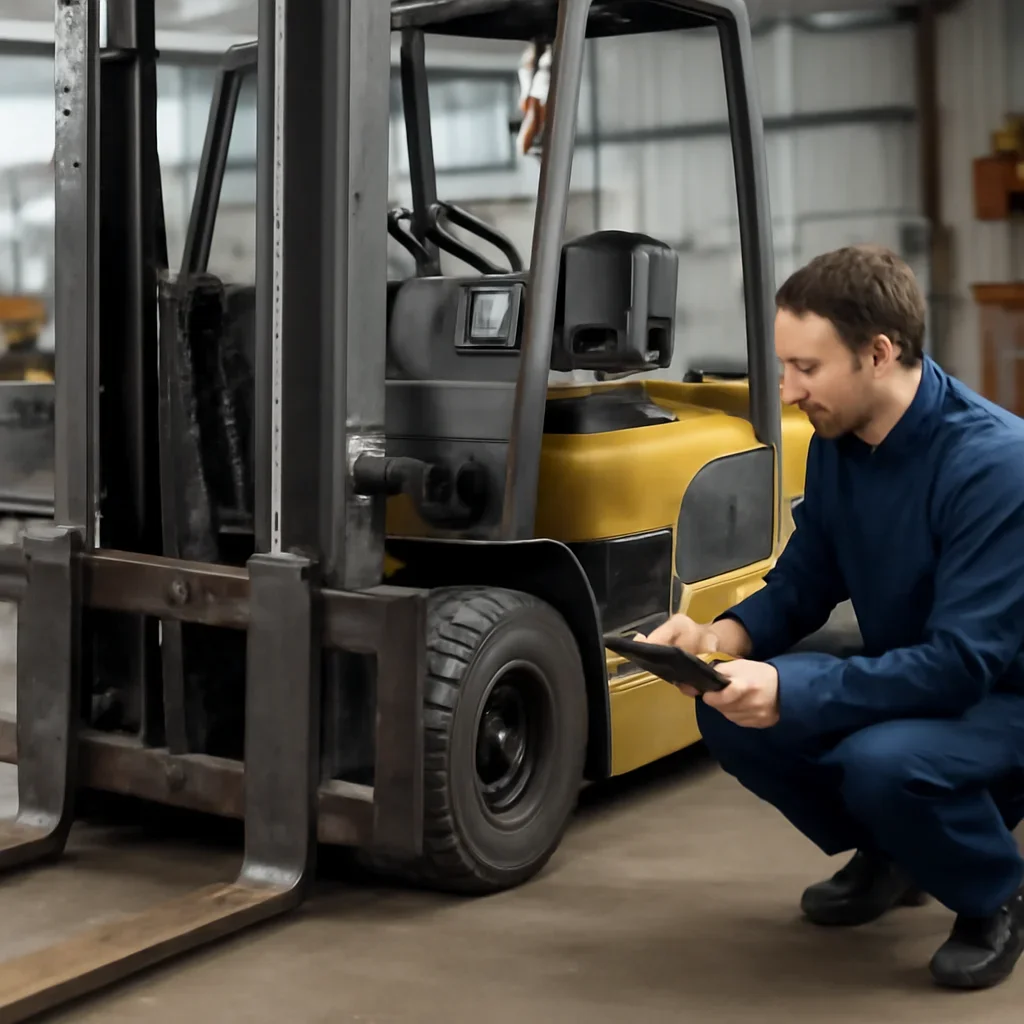 Equipment and operations related to What to Inspect Before Buying a Used Forklift
