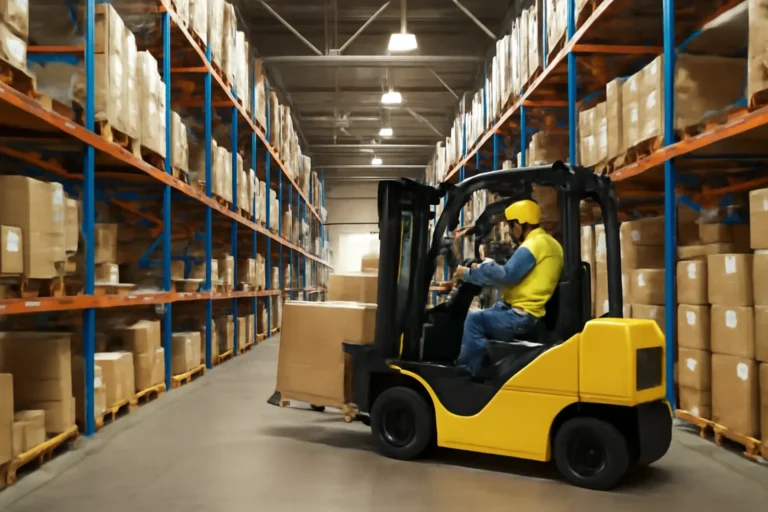 Warehouse Layout Tips to Reduce Forklift Travel Time support from IMS Forklifts