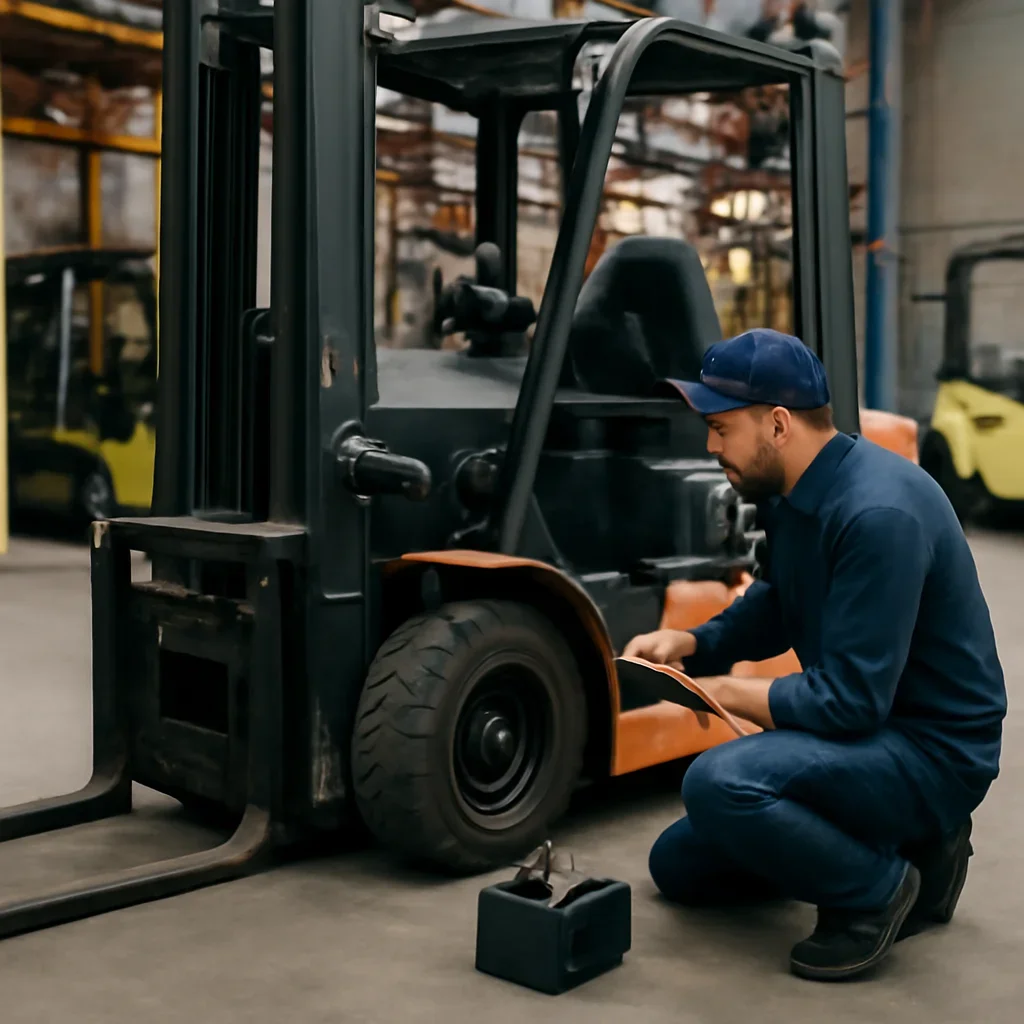 Equipment and operations related to Signs Your Forklift Fleet Needs Preventive Maintenance